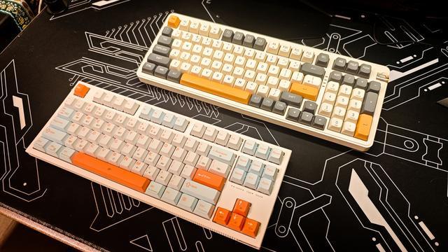 体￥59机械键盘1980系列K87se开箱晒个单j9九游会(中国)网站复古风3折捡漏：佳达隆轴(图2)