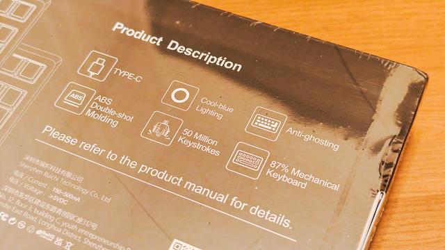 体￥59机械键盘1980系列K87se开箱晒个单j9九游会(中国)网站复古风3折捡漏：佳达隆轴(图12)
