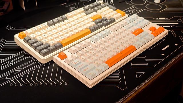 体￥59机械键盘1980系列K87se开箱晒个单j9九游会(中国)网站复古风3折捡漏：佳达隆轴(图14)