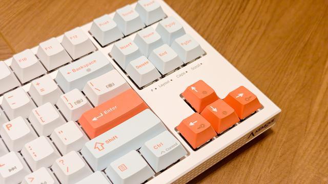 体￥59机械键盘1980系列K87se开箱晒个单j9九游会(中国)网站复古风3折捡漏：佳达隆轴(图10)